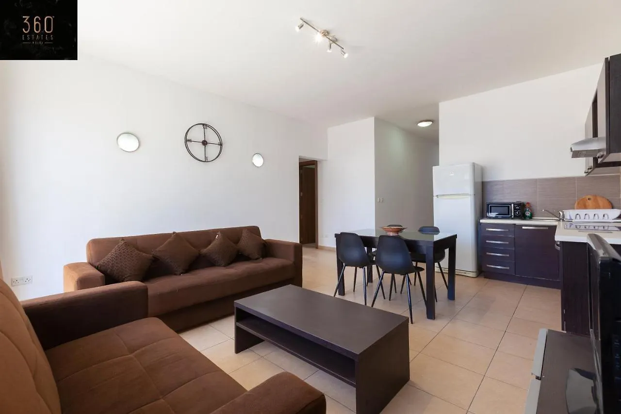 Spacious Pv Apt Close To Clubs & Schools With Wifi By 360 Estates Saint Julian's 0*,