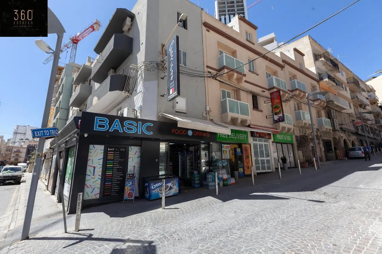 Apartment Spacious Pv Apt Close To Clubs & Schools With Wifi By 360 Estates Saint Julian's