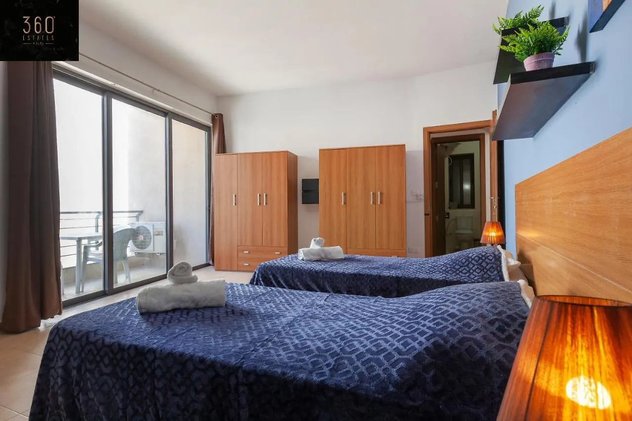 Apartment Spacious Pv Apt Close To Clubs & Schools With Wifi By 360 Estates Saint Julian's