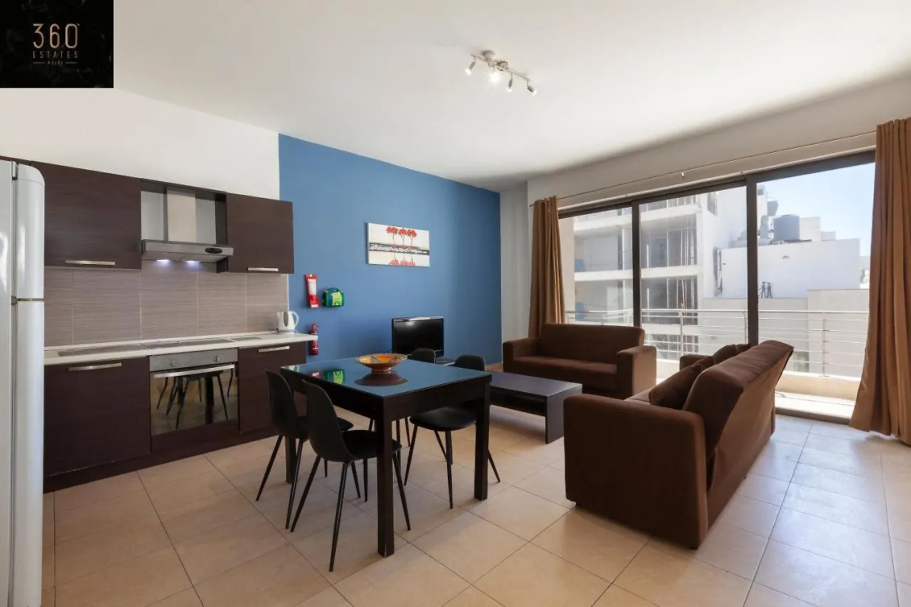 Spacious Pv Apt Close To Clubs & Schools With Wifi By 360 Estates Saint Julian's