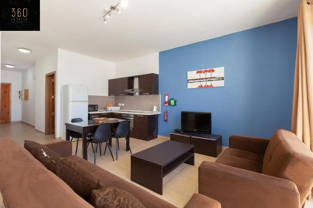 Spacious Pv Apt Close To Clubs & Schools With Wifi By 360 Estates Saint Julian's