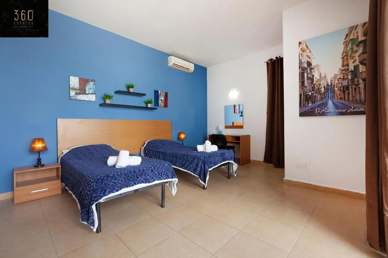 Spacious Pv Apt Close To Clubs & Schools With Wifi By 360 Estates Saint Julian's 公寓